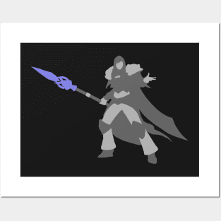 Jaina Silhouette Posters and Art